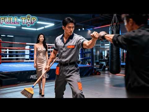 Bị khinh là lao công nghèo, anh vung đấm hạ gục ác bá cứu bà chủ lộ thân phận Quyền Vương