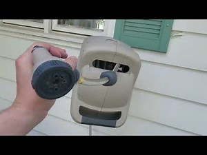 Sunneday Retractable Hose Reel Installation