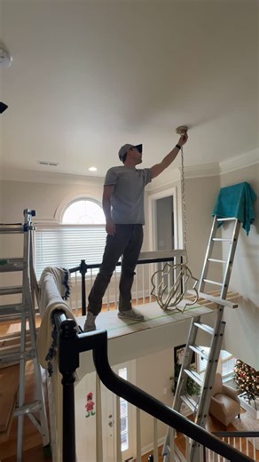 RLL Woodworks on Instagram: "In hindsight I should have shot this regular vs timelapse because I think it takes away from the sketchiness. Just kidding it was plenty sturdy. #diy #homeimprovement #interiordesign #electrician #construction"