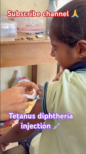 How to give tetanus diphtheria injection intramuscular?!injection video !!#health #viral #baby#short