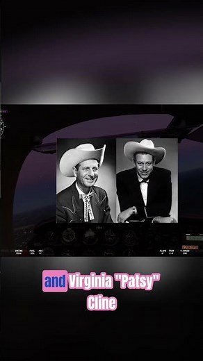 Patsy Cline's Final Flight: Tragedy Strikes Country Music #shorts