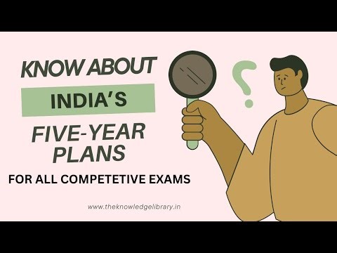 📚 The Five-Year Plans of India | Economic & Planning Policies Explained | #theknowledgelibrary
