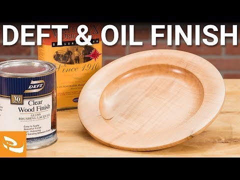 Applying a Deft and Oil Finish (Woodturning How-to)