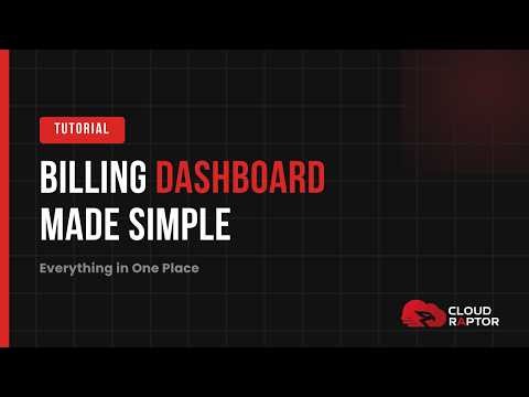 How to Use CloudRaptor Billing & Subscription Dashboard (Full Guide)