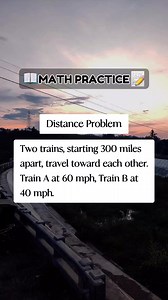 2.7K views · 3 comments | Distance Problem Problem #letexam2024 #civilserviceexam #millionaire #math #maths #mathematics #mathematicstour | 횀횞횒횣횖횊횗.횙횑 ퟸ.ퟶ | Facebook