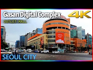 [4k] 가산디지털단지 Walking in Gasan digital complex, Seoul Korea