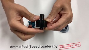 Ammo Pod (Speed Loader) Caliber .38 Spl / .357 Mag, 6-Shot, Loader for S&W K-Frames, Colt D-Frame, Kimber K6s, Taurus 856, Ruger GP100