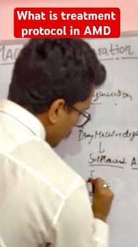 What is treatment protocol in AMD #healthtips #biology #explorepage #medicalfacts