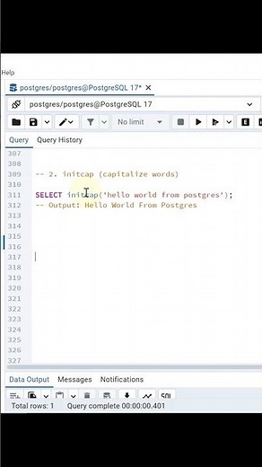 Auto-Capitalize Words with initcap