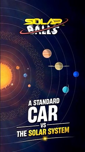 A Standard Car vs the Solar System