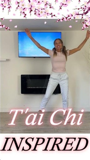 Tai Chi Inspired Walking Exercises for Health & Weight Loss - Low Impact & FullBody Moves #taichi