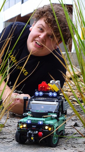 Off-road in the DARK with the NEW LEGO Land Rover Light Kit! #lego #legolights #afol #legolandrover #shopping #landrover #lightmybricks | Light My Bricks