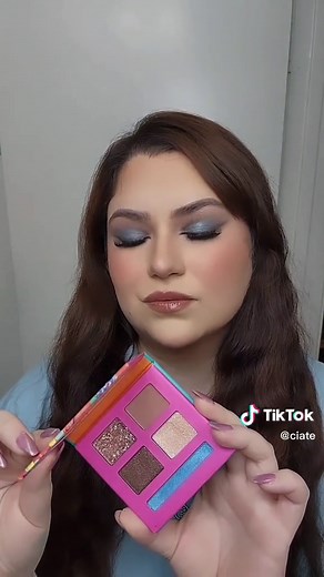 Ocean blue eyes! 🤩💙 @faithnbeauty101 created the most stunning eyes using #CiatexIrisApfel eyeshadow palette in the shade 'Accidental Icon' ❤️ #ciate #ciatelondon