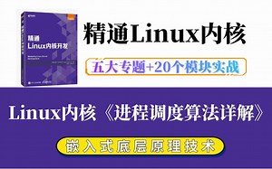 【深入理解Linux内核】剖析Linux内核《进程调度算法详解》|内存调优/文件系统/进程管理/设备驱动/网络协议栈