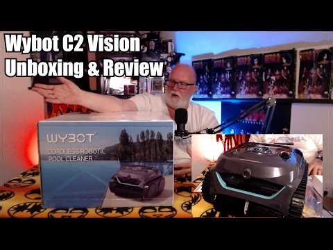 Wybot C2 Vision Pool Cleaner Unboxing, Testing and Review #wybot #c2vision