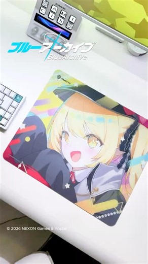 【絶賛発売中！】AMICIS × ブルーアーカイブ ガラスマウスパッド
