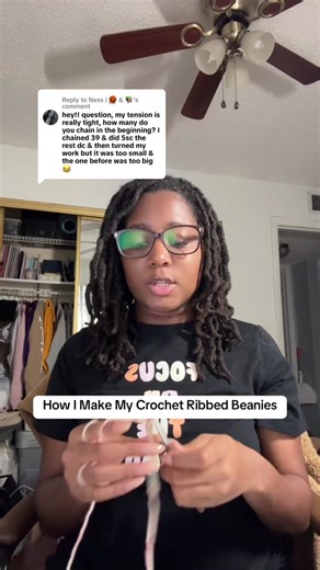 Crochet Ribbed Beanie Tutorial for Beginners