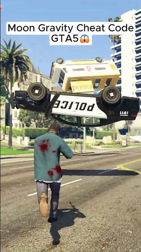 Moon Gravity Cheat Code GTA5😱