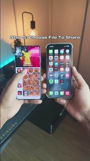 How to AirDrop from Samsung to Apple iPhone?