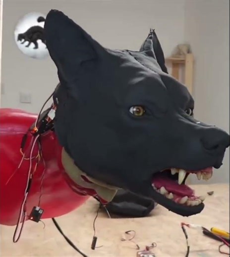 Realistic Animatronic Dog #viral #robot #3dprinting #animatronics