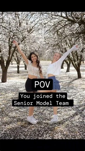 POV you joined the Senior Model Team and got your senior portraits booked ahead time so that you