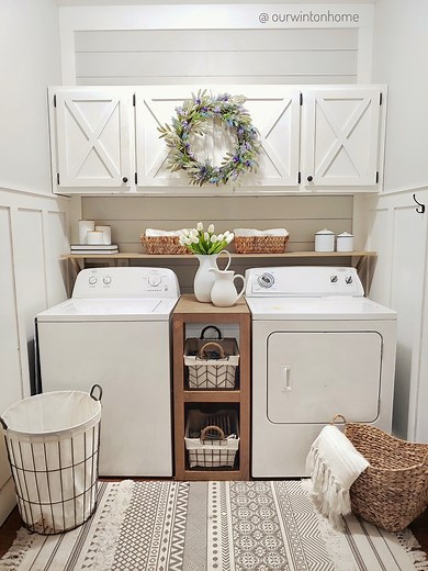 617K views · 5.8K reactions | Amazon Laundry room find! This glass dispenser was perfect for my powdered laundry detergent!Comment link and I’ll send you links to it!#LTKhome #LTKit #amazonhome #amazonmusthaves #amazonfavorites #amazonfinds #amazonhomefinds #forthehome #homefinds #founditonamazon #amazonfind #homedecor #laundryroom #laundryroomgoals #laundryroomdesign | Our Winton home | Facebook