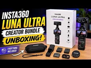 Insta360 Luna Ultra Creator Bundle Unboxing | Everything Included!