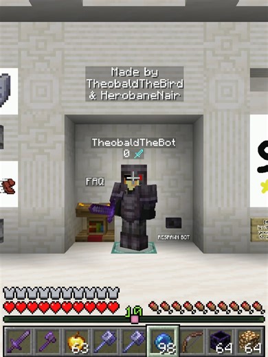 Hacker Mode PVP Practice with TheobaldTheBird