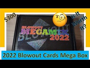 2022 Blowout Cards Megabox Review: Is it Worth $300