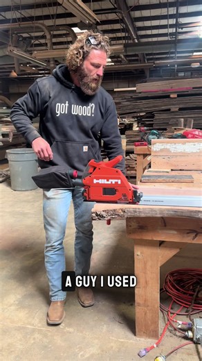 Custom Black Walnut Desk with Hilti Track Saw