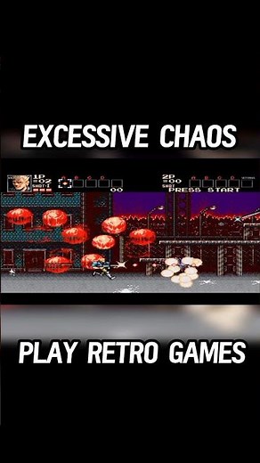 The most epic chaos, no player has ever escaped without a mistake in this game (CONTRA HARD CORPS)