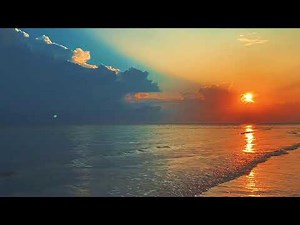 ASMR Sunset Beach Sounds | Dreamy Ocean Ambience to Unwind, Meditate, and Sleep Deeply