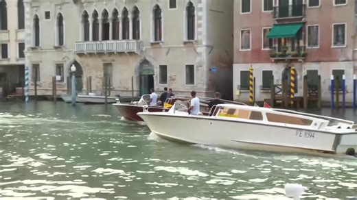 828K views · 4.9K reactions | Jeff Bezos and Lauren Sanchez wave as they leave a luxury hotel in Venice. Around 90 private jets are set to land in local airports this week bringing A-listers from show-business, politics and finance to the widely-dubbed ‘wedding of the century’ https://reut.rs/4lklNzn | Reuters | Facebook