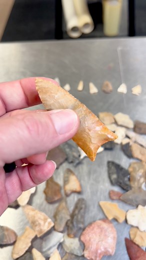 42K views · 1.6K reactions | Talking about my arrowhead collection. #arrowheads #primitavetools #artifacts | Blonde Okie | Facebook