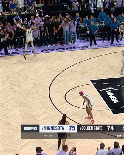 Last 4 seconds of Minnesota Lynx vs Golden State Valkyries