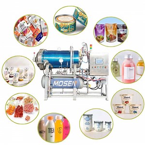 [Hot Item] Industrial Multi-Function Smallest Lab Retort Machine / 500L Pilot Plant Steam Industrial Food Autoclave Sterilizer Continuous Retort