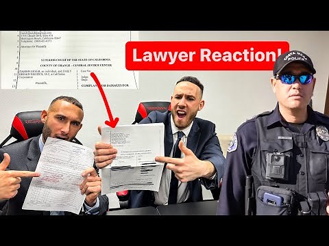 LAWYERS REACTION TO POLICE REPORT & LAWSUIT LAMBORGHINI VS SLEDGEHAMMER!