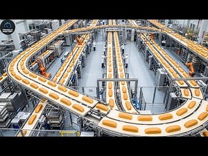 Inside a Modern Bread Factory From Wheat Grain to Packaged Loaf Bread Full Process