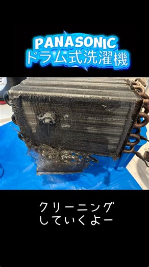 【金賞受賞店】ドラム式洗濯機分解洗浄 修理もできる @c‪@curama_univ.‬くらしのマーケット #ドラム式洗濯機 #パナソニック #クリーニング #弟子募集