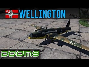 War Thunder - Wellington German Premium Airplane