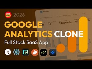 Build Full Stack Google Analytics Clone using Nextjs, React, Tailwindcss, Coderabbit, Neon, Kuberns