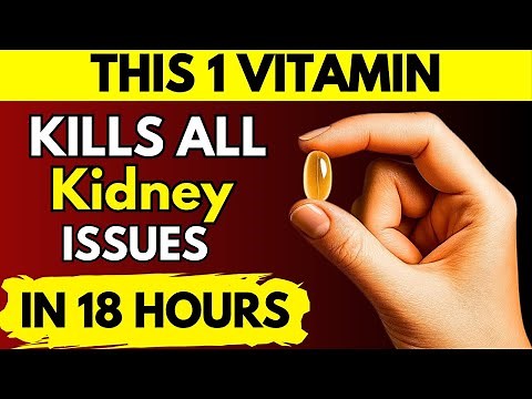 SENIORS, This 1 Secret Vitamin Stops Proteinuria Quickly And Repair KIDNEY Fast!