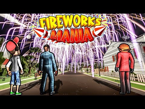 Three Best Friends Use FIREWORKS To Destroy a Town in Fireworks Mania!