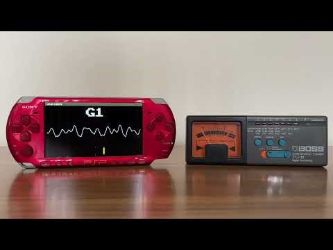 Chromatic Tuner For Sony PSP