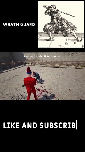 Using real life long sword techniques in Half Sword, wrath guard