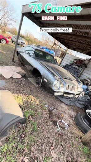 1978 Chevy Camaro (barn find)