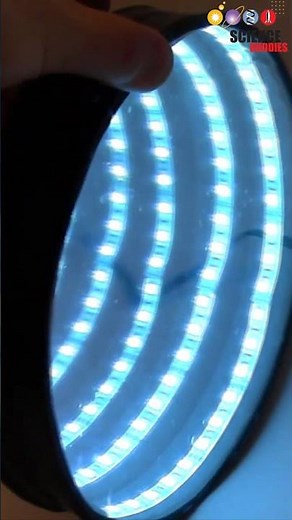 the infinity mirror illusion science project (instructions at www.sciencebuddies.org)