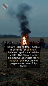 The Celts celebrated Samhain as the end of the harvest and start of winter, a time when they believed the veil between worlds was thinnest. To protect themselves from roaming spirits, they lit massive communal bonfires and wore disguises. When Irish immigrants arrived in America during the 19th century, they brought the tradition of carving faces into vegetables to ward off evil, swapping their native turnips for the more abundant pumpkin, creating the iconic Jack-o'-lantern. The practice of 'so