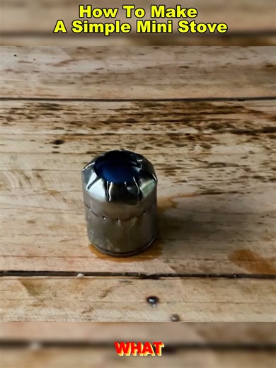 DIY a simple mini stove