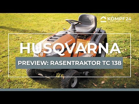 Review Husqvarna TC138 Rasentraktor